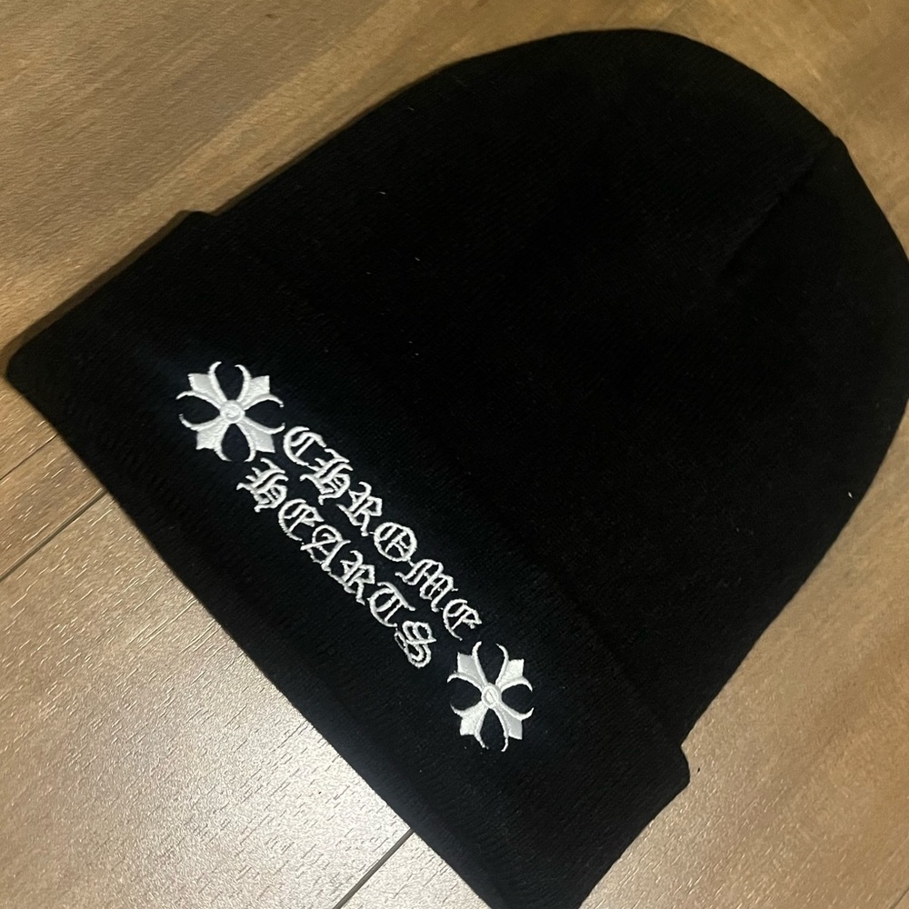 Chrome Hearts Black Knit Hat